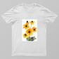 Sunflowers Unisex T-shirt by @liminalart._