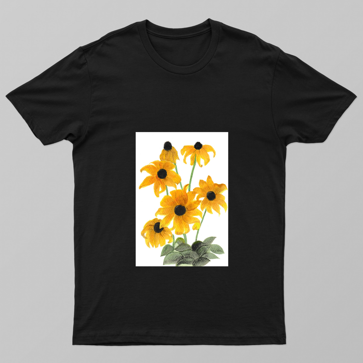 Sunflowers Unisex T-shirt by @liminalart._