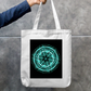 Orbs Zipper Tote Bag by @liminalart._