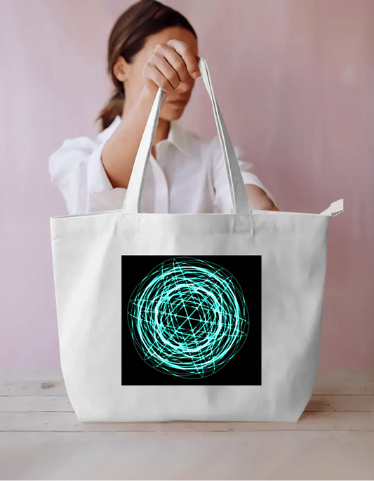Orbs Everyday Large Tote Bag by @liminalart._