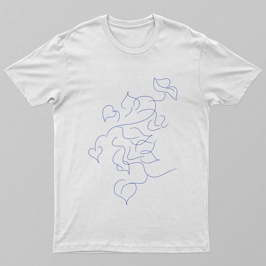 Line art design Unisex T-shirt by @liminalart._