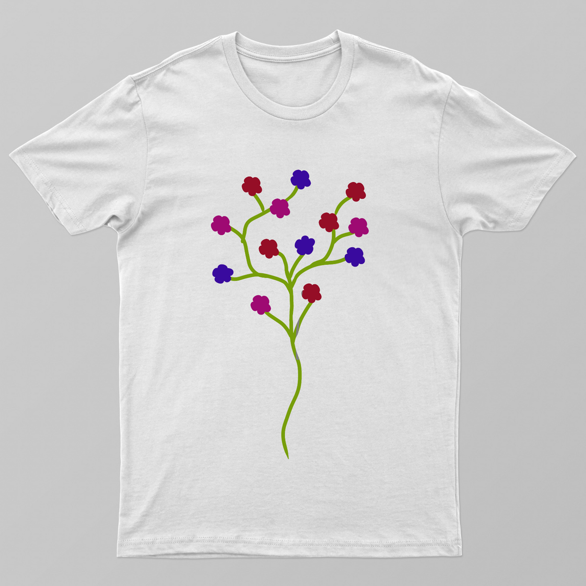 Floral Design Unisex T-shirt by @liminalart._