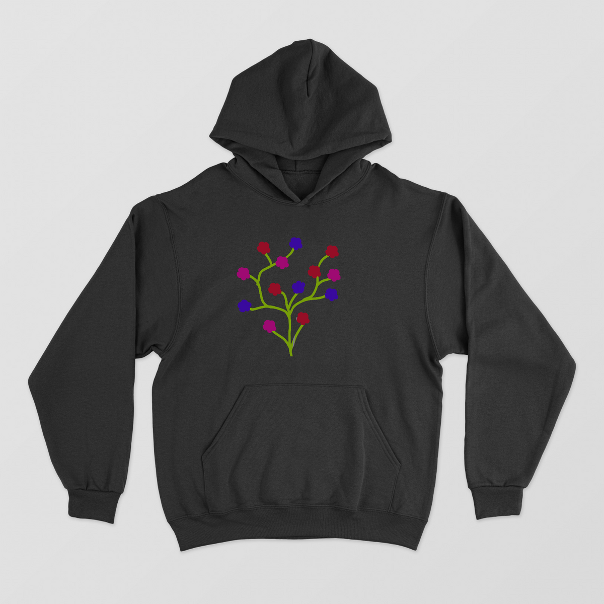 Floral art hoodie Unisex Hoodie by @liminalart._