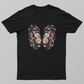 Aesthetic Pastel Butterfly & Floral Garden T-Shirt Unisex T-shirt by SeJaa_Studio