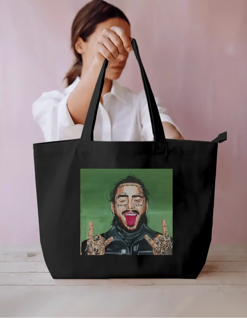 Post malone Everyday Large Tote Bag by @naman_sichisow