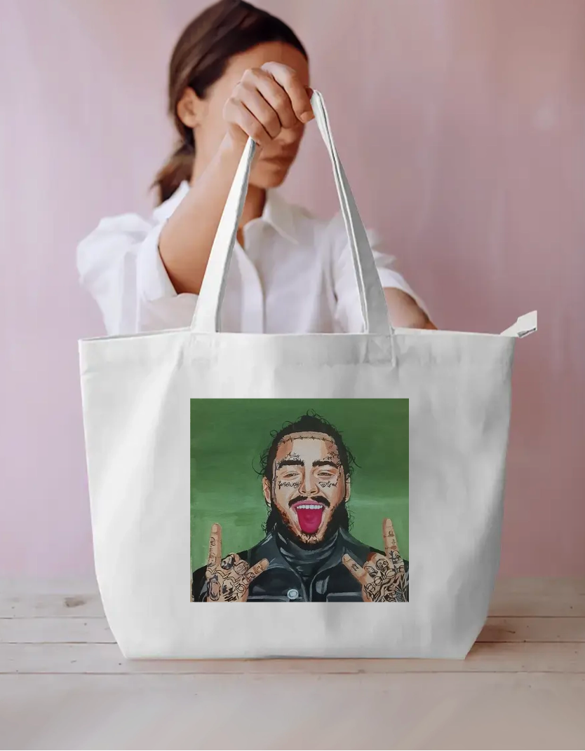 Post malone Everyday Large Tote Bag by @naman_sichisow