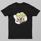 Cute Kawaii Smiling Flowers Floral T-Shirt Unisex T-shirt by SeJaa_Studio