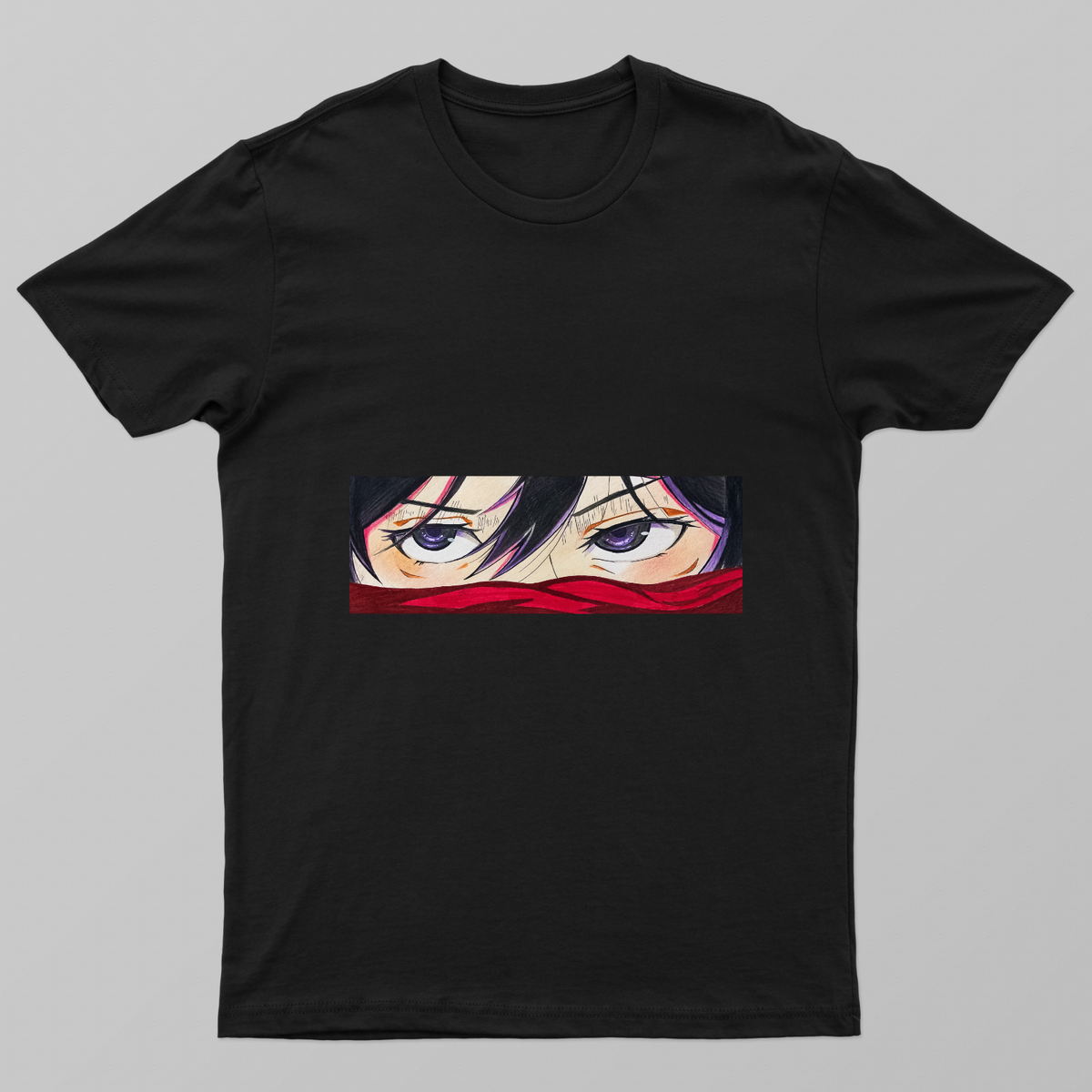 Mikasa Attack on Titan Unisex T-shirt by @aryan_.hues