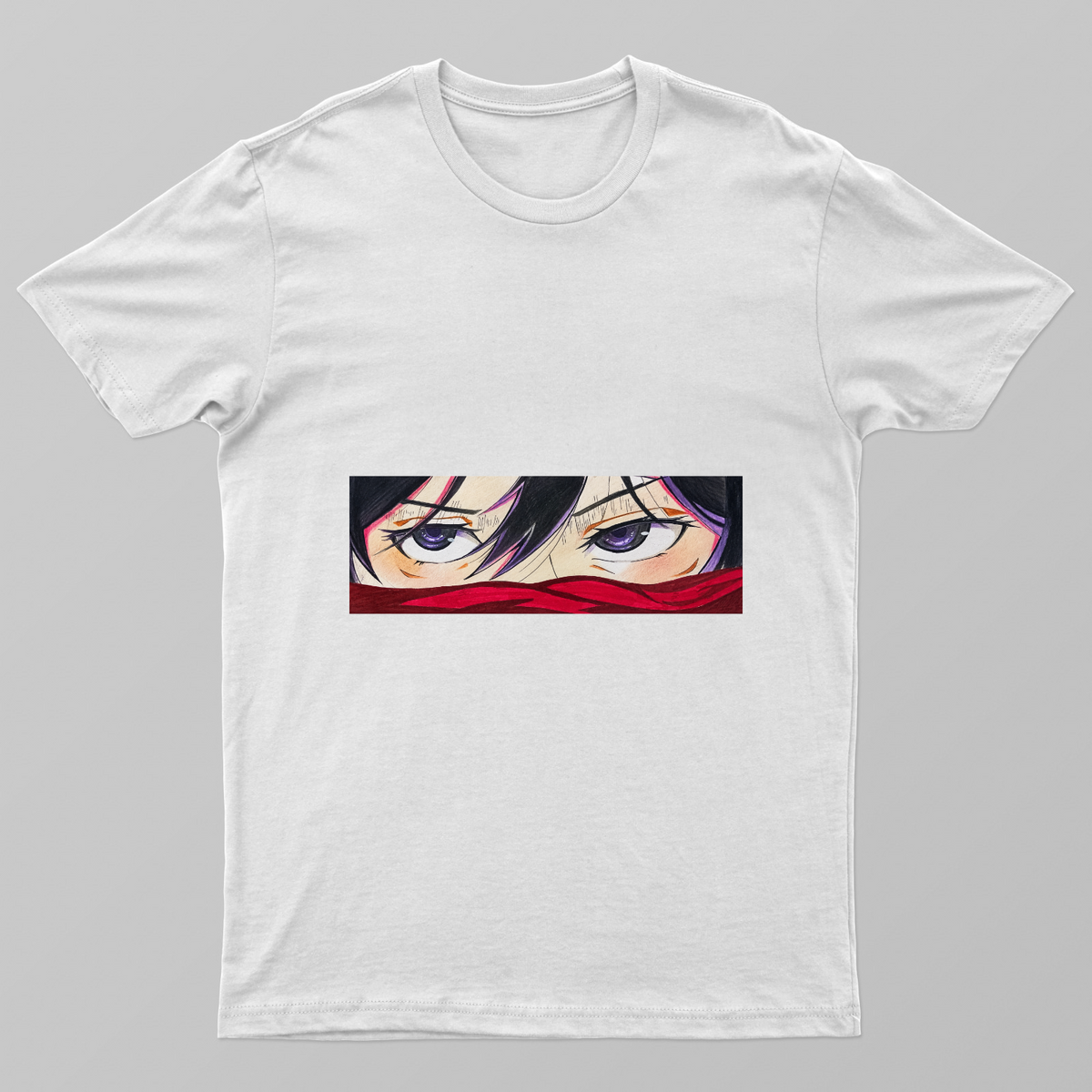 Mikasa Attack on Titan Unisex T-shirt by @aryan_.hues
