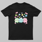 Cute Kawaii Pastel Cloud Friends T-Shirt | Sparkle Stars Aesthetic Graphic Tee Unisex T-shirt by SeJaa_Studio
