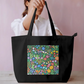 My Flower Garden TOTE Everyday Large Tote Bag by @theartsyelephant