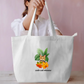 Cute Cat Miaow tote bag Everyday Large Tote Bag by @ktart31