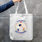 cute boy and dog friendship Zipper Tote Bag by GV Creations