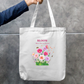 Bloom where you are planted Zipper Tote Bag by GV Creations