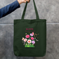 Bloom where you are planted Zipper Tote Bag by GV Creations