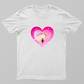 Heart Design - Moonlight magic Unisex T-shirt by GV Creations
