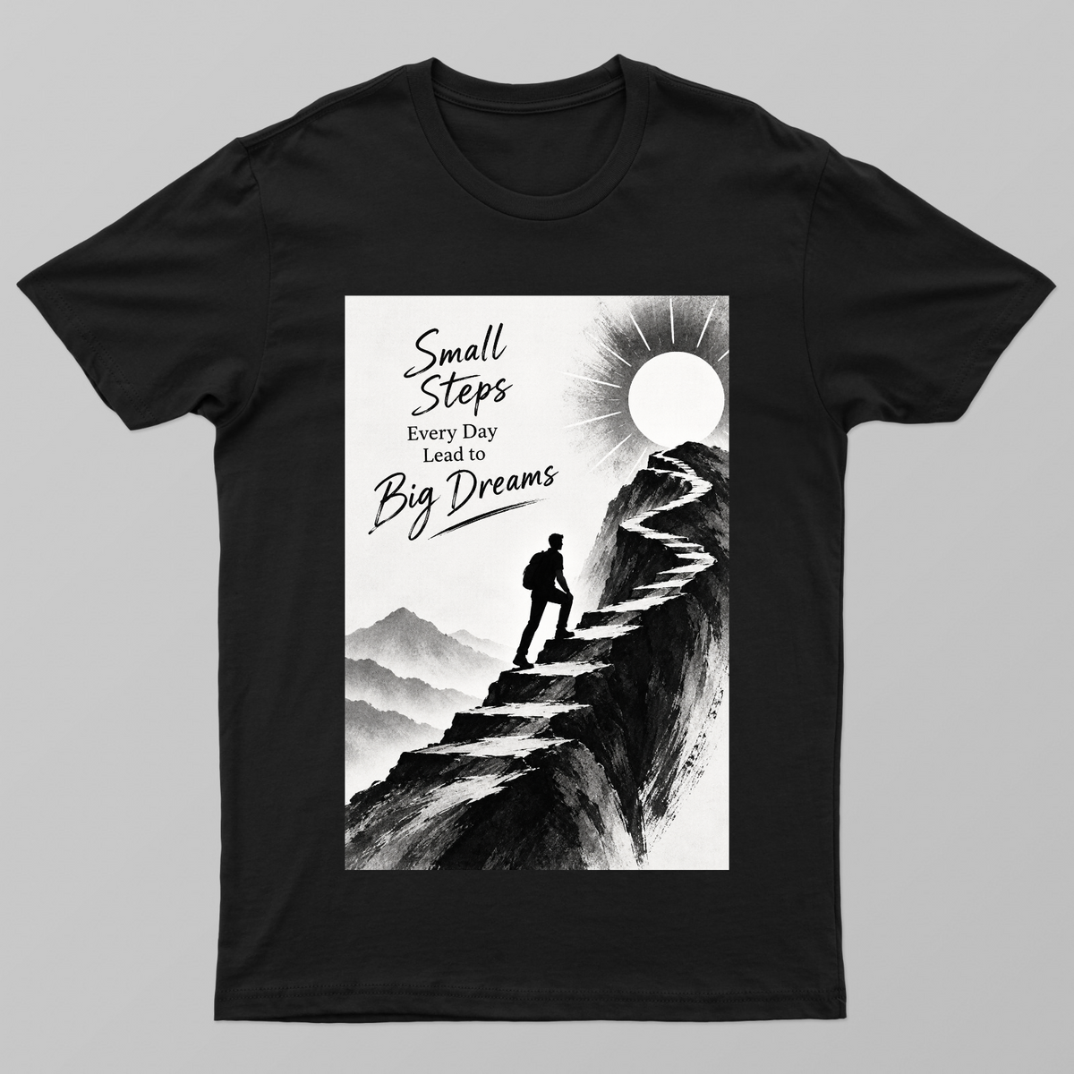 Motivational quote Unisex T-shirt by Shubhra Saha