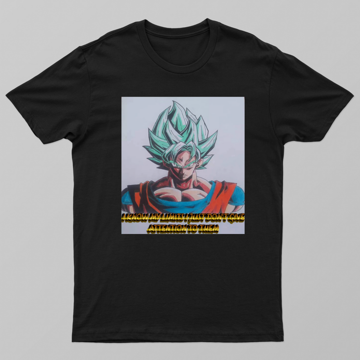 Dragon Ball Goku motivational Unisex T-shirt by josephine sushmi