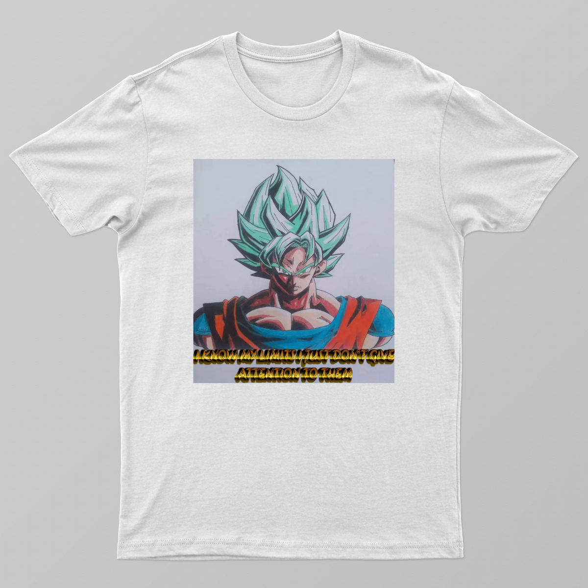 Dragon Ball Goku motivational Unisex T-shirt by josephine sushmi