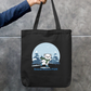Snow Much Fun Cute Ice Skating Polar Bear Zipper Tote Bag Zipper Tote Bag by SeJaa_Studio