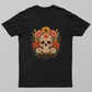 Boho Floral Sugar Skull Graphic Tee Unisex T-shirt by SeJaa_Studio