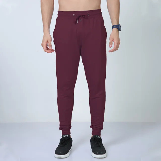 Daily Essentials || Deep Maroon Unisex Joggers