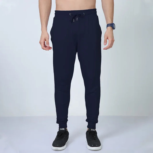 Daily Essentials || Navy Blue Unisex Joggers