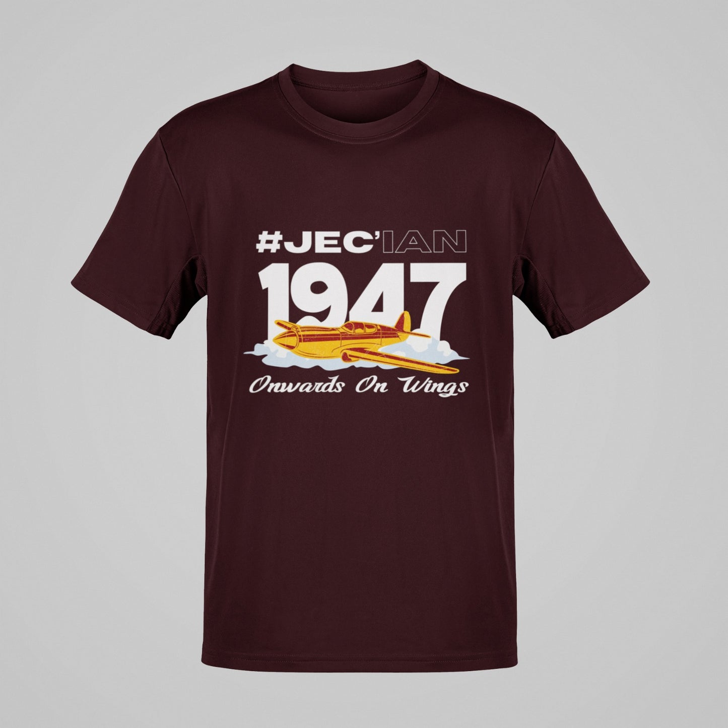 #JEC'ian 1947 Onwards on Wings Tshirt