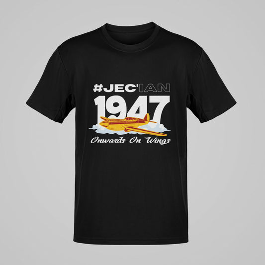 #JEC'ian 1947 Onwards on Wings Tshirt