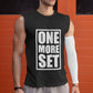 One More Set Unisex tank top