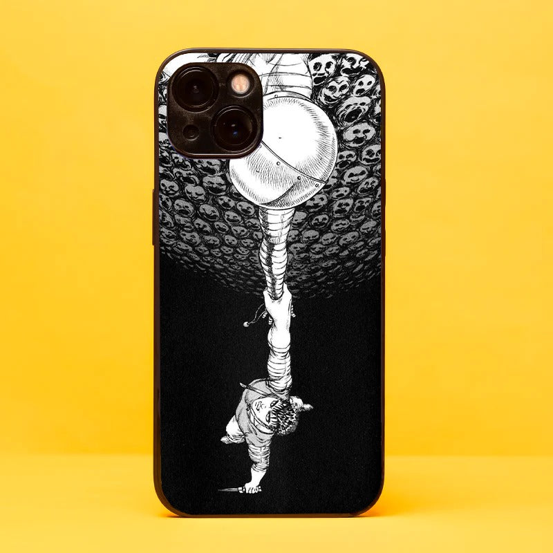 Guts Hanging Berserk Glass iPhone Case Cover