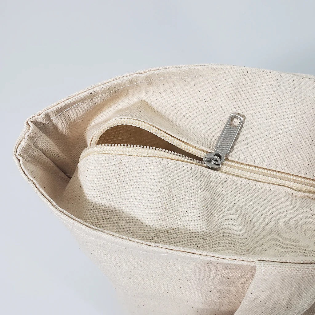 Clear Zipper Tote Bag Purple – Clear-Handbags.com