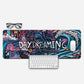 Experience gaming like never before with our Extended Gaming Mouse Pad, adorned with a mesmerizing digital abstract masterpiece titled 'Daydreaming.' Dive into a world where dreamy waves mingle with futuristic robots and towering buildings. Measuring 800x300mm, this mouse pad offers ample space for your gaming maneuvers. The word 'Daydreaming' at its heart reminds you that gaming can be a portal to endless adventures. Elevate your setup with this fusion of art and gaming precision.