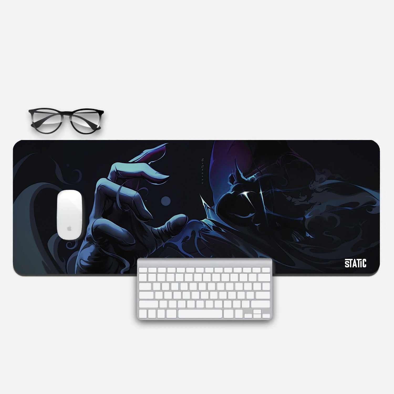 Unleash the enigmatic aura of Omen from Valorant with our Extended Gaming Mouse Pad. This 800x300mm pad features Omen amidst a shroud of ominous grey clouds, setting the tone for tactical dominance. Dive into the realm of shadows and precision gaming, all while enjoying superior control and comfort. Elevate your gaming setup with this unique accessory and immerse yourself in Valorant's mysterious world. Don't let victory slip through your fingers - equip yourself with the power of Omen today!