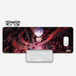 Unleash Cursed Technique Reversal with Gojo Satoru on Your Gaming Desk  Elevate your gaming prowess with our extended gaming mouse pad featuring Gojo Satoru from Jujutsu Kaisen. In this electrifying design, Gojo is seen charging his powerful Cursed Technique Reversal, surrounded by a flurry of red sparks. Harness his immense power as you navigate the virtual realm. Order now to add this dynamic piece to your gaming arsenal and conquer every challenge.