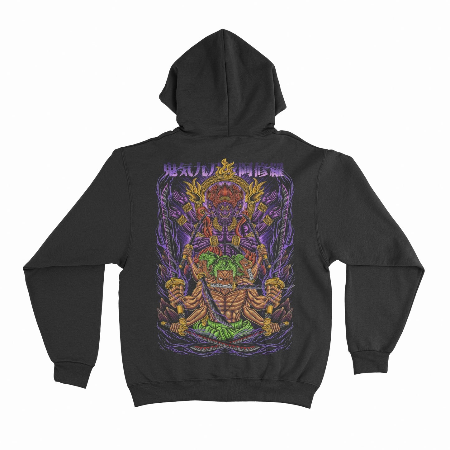 Ashura Nine-sword style Demon Zoro Hoodie