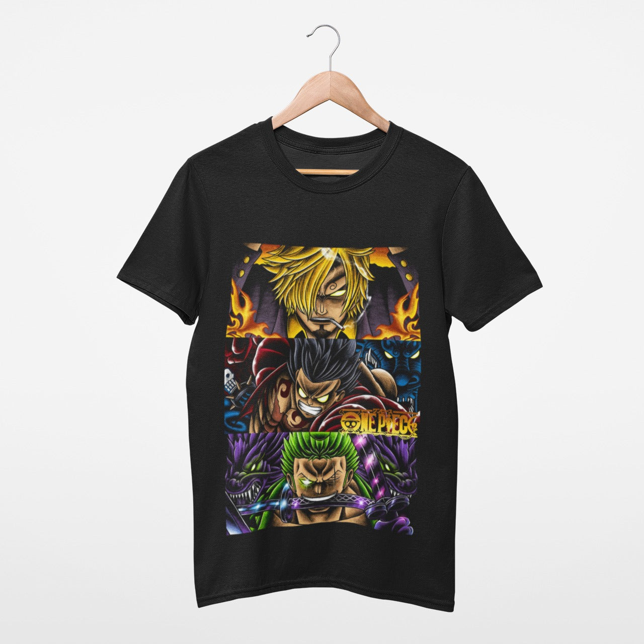 Monster Trio Sanji Luffy Zoro T-shirt