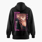 Magenta Fushiguro & Sukuna Jujutsu Kaisen Oversized Hoodie