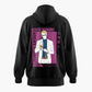 Magenta Kento Nanami Jujutsu Kaisen Oversized Hoodie