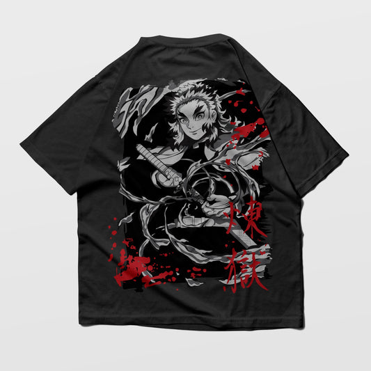 Rengoku Kyojuro - Demon Slayer Oversized T-shirt