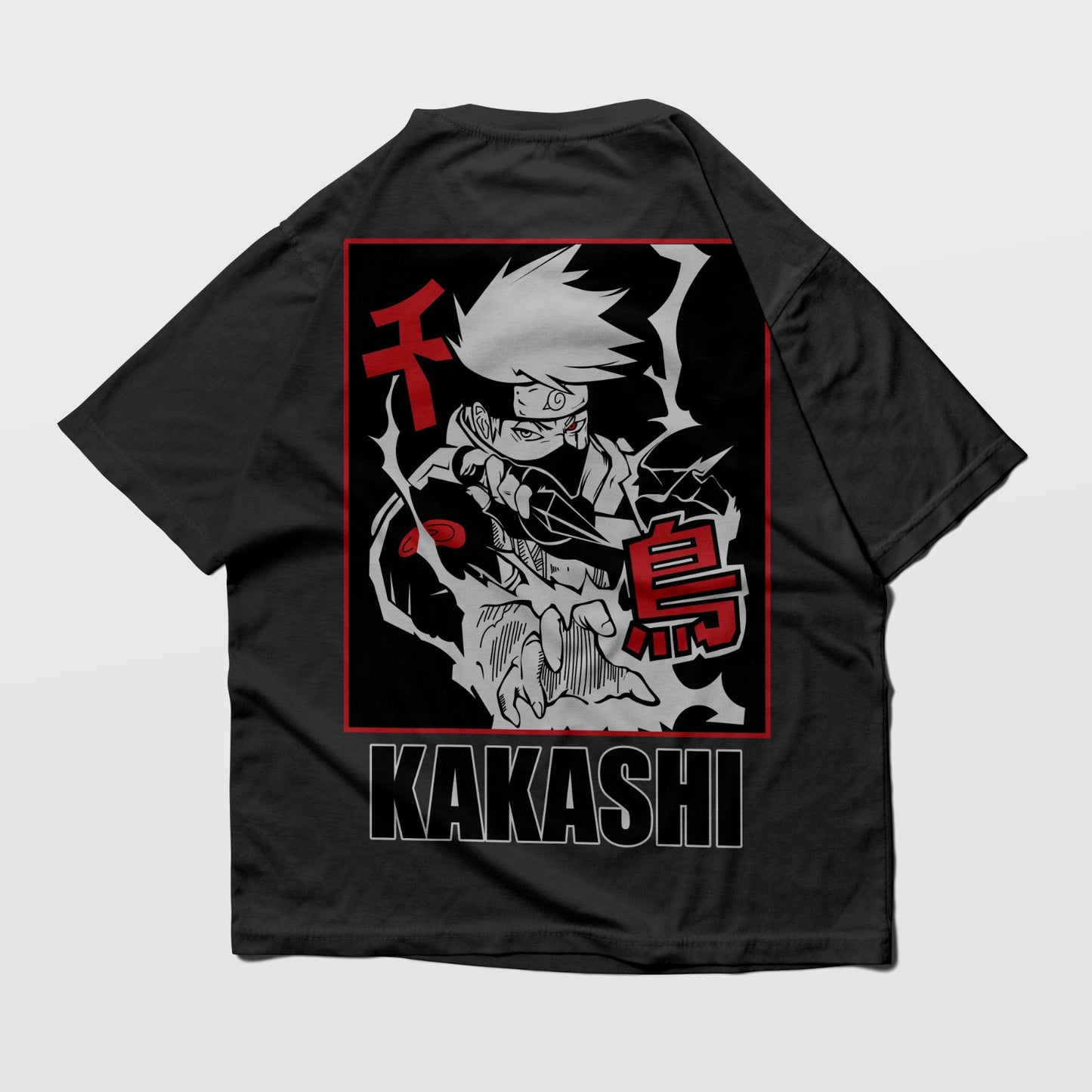 Kakashi - Naruto Oversized T-shirt