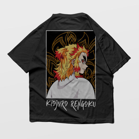 Kiojuro Rengoku Demon Slayer Oversized Tee