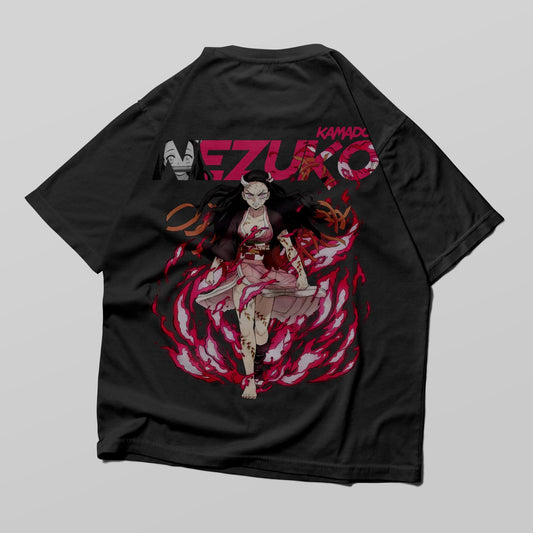 Kamado Nezuko - Demon Slayer Oversized T-shirt