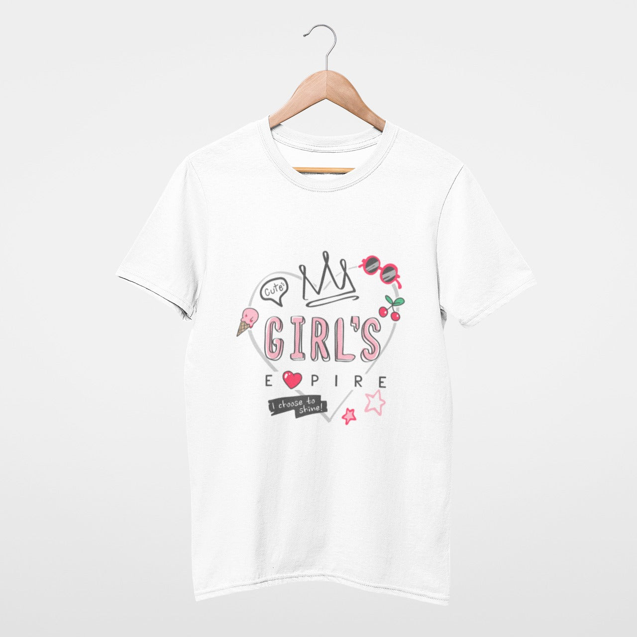 Girls empire, I choose to shine Tee