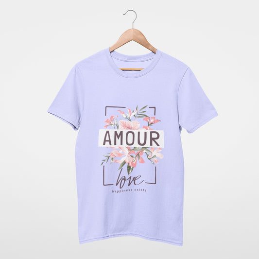 Amour Love happiness exists Tee