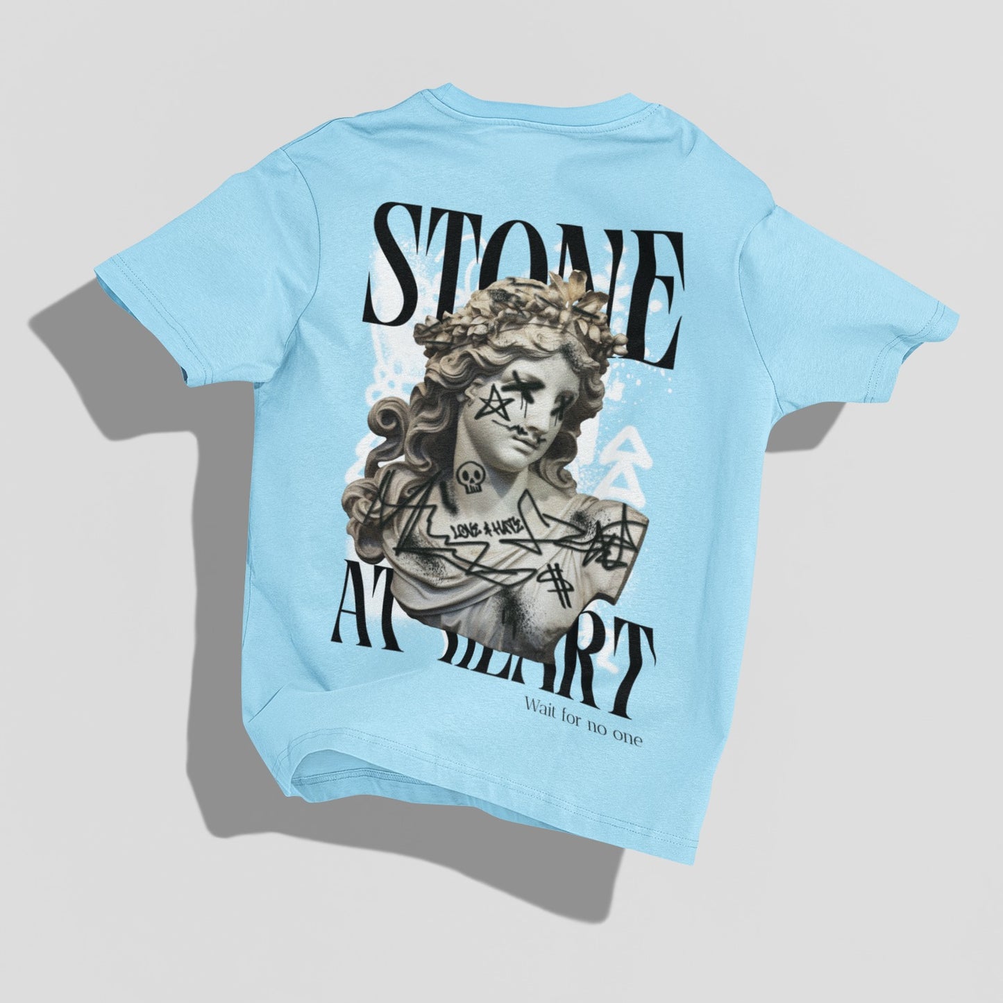 Vintage Stone at heart Oversized Tee