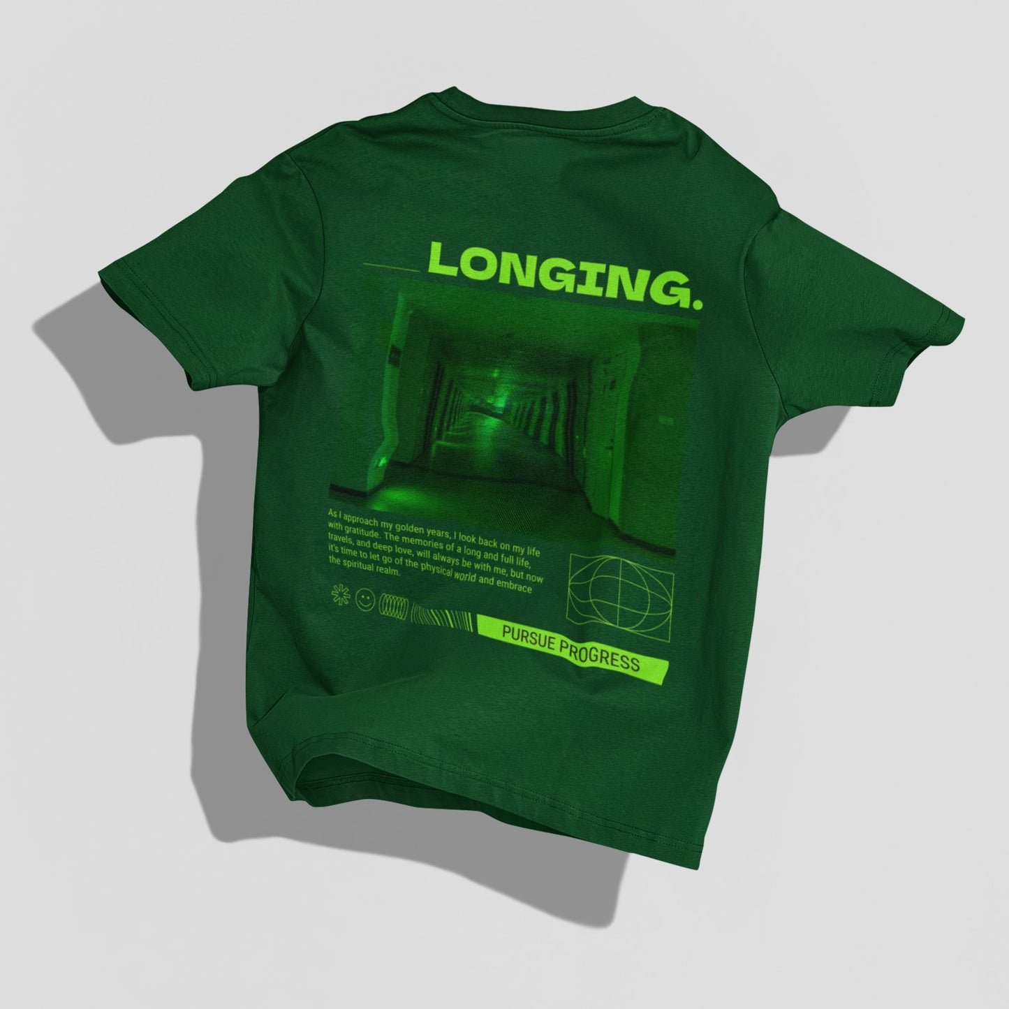 Graphic longing Oversized T-shirt