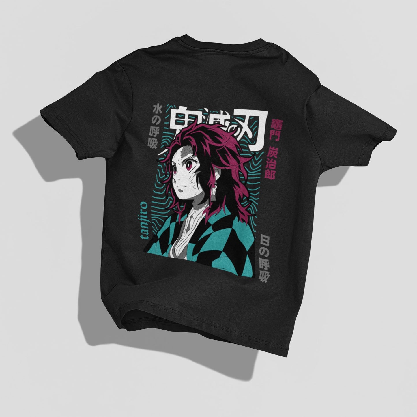 Sun & Water Breathing Tanjiro Kamado - Demon Slayer Oversized T-shirt