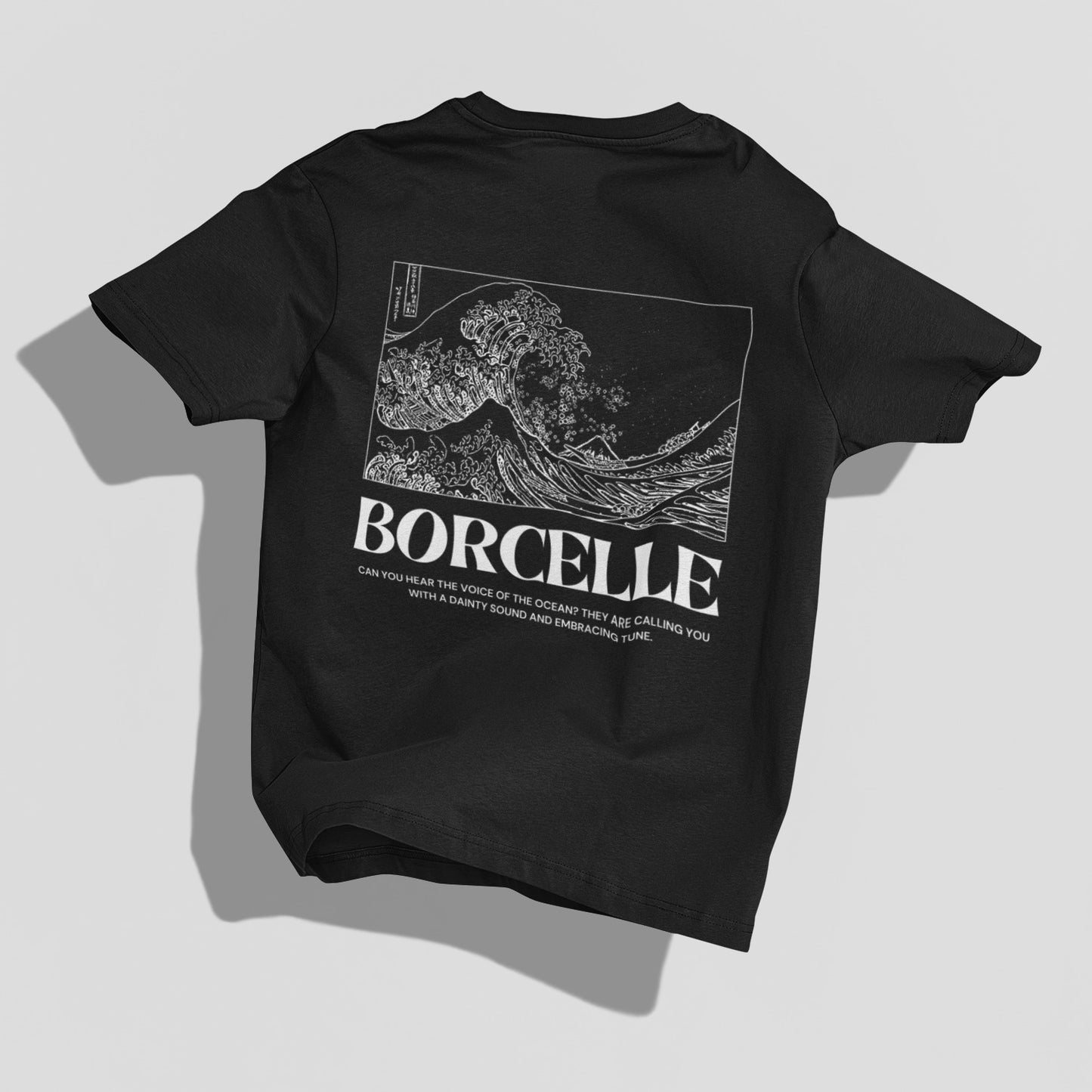 Borcelle Back Oversized Unisex Tee