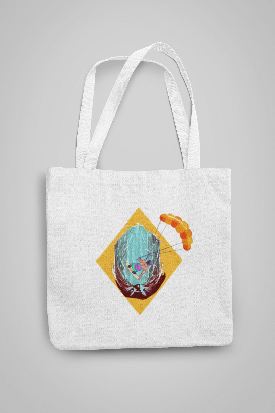 Surfing waterfalls Tote Bag With Zipper by @Bisky_t